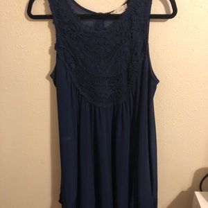 Altar’d State Navy Blue Dress (L)